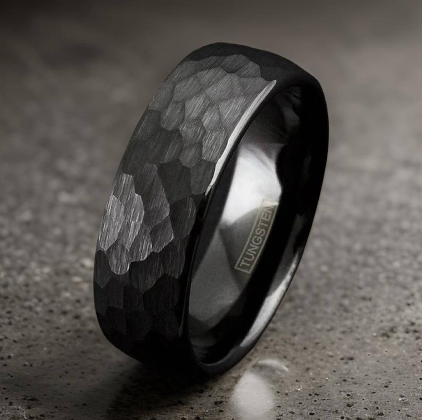 black tungsten band