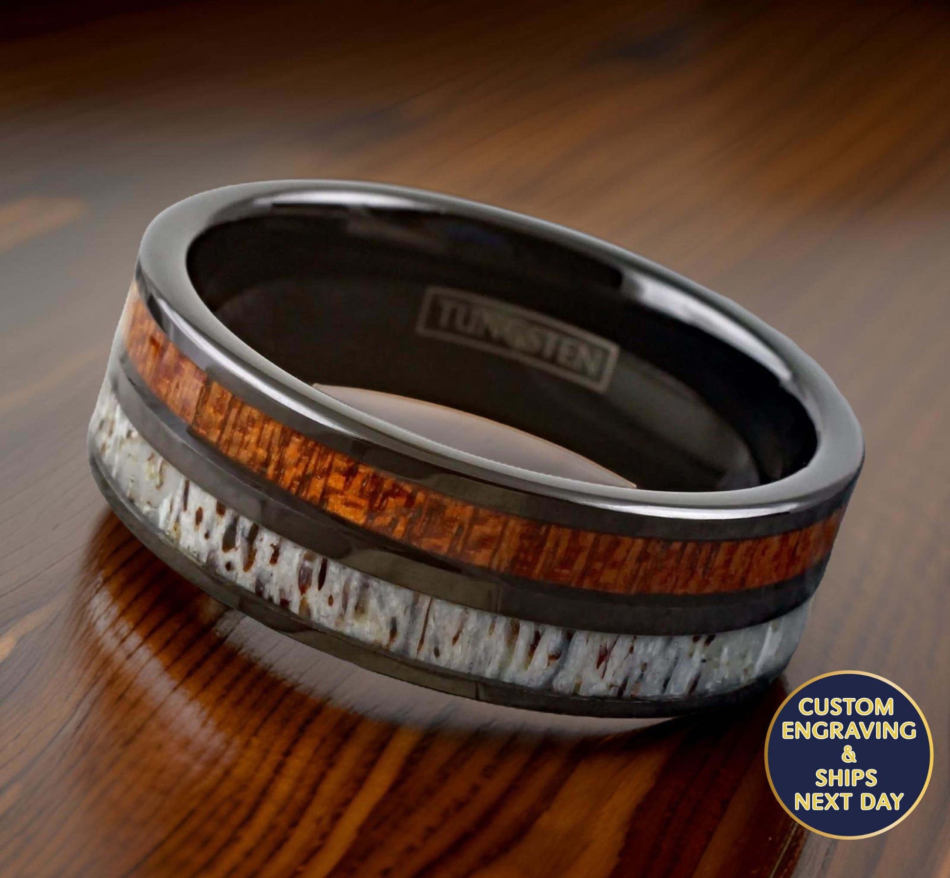 moose-antler-wedding-ring-for-men