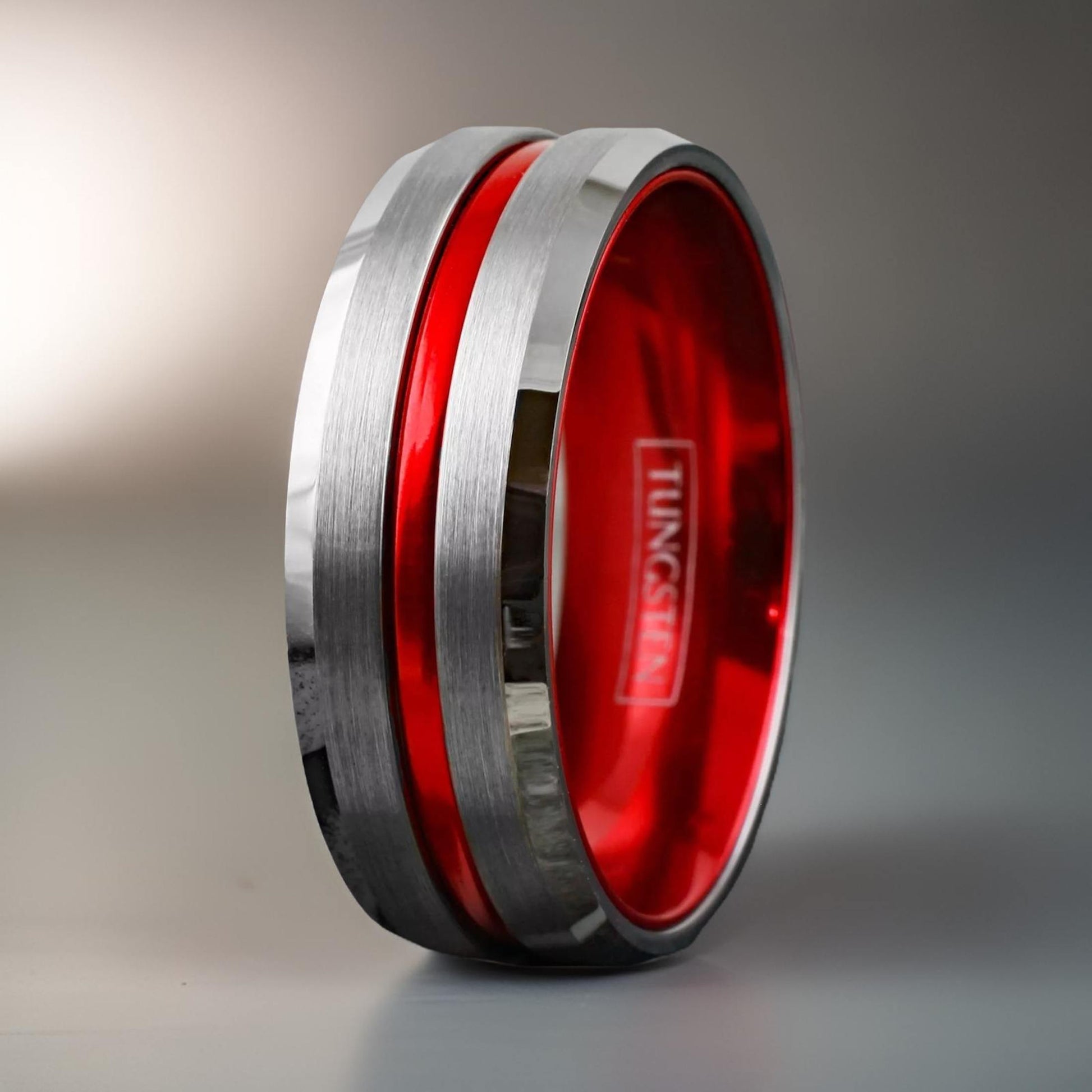 thin red line ring for firefighter profession
