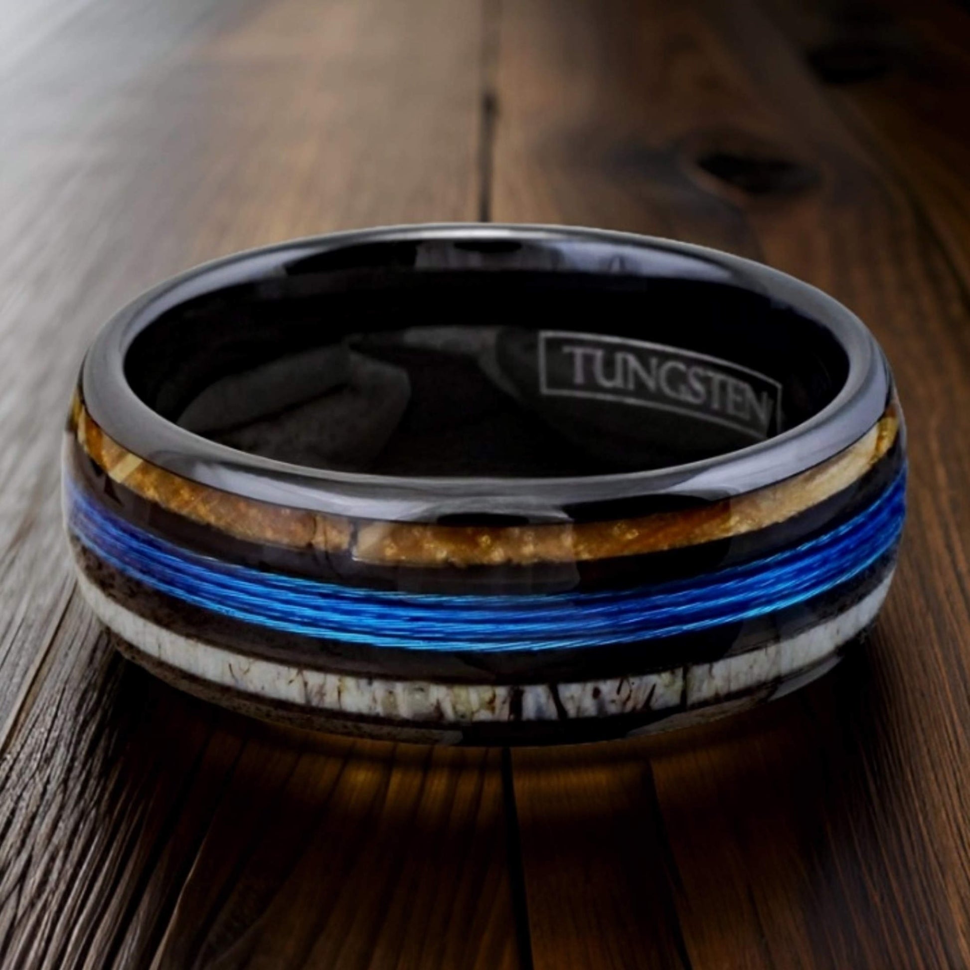 ring for fishing and hunting enthusiast. great gift for outdoorsman