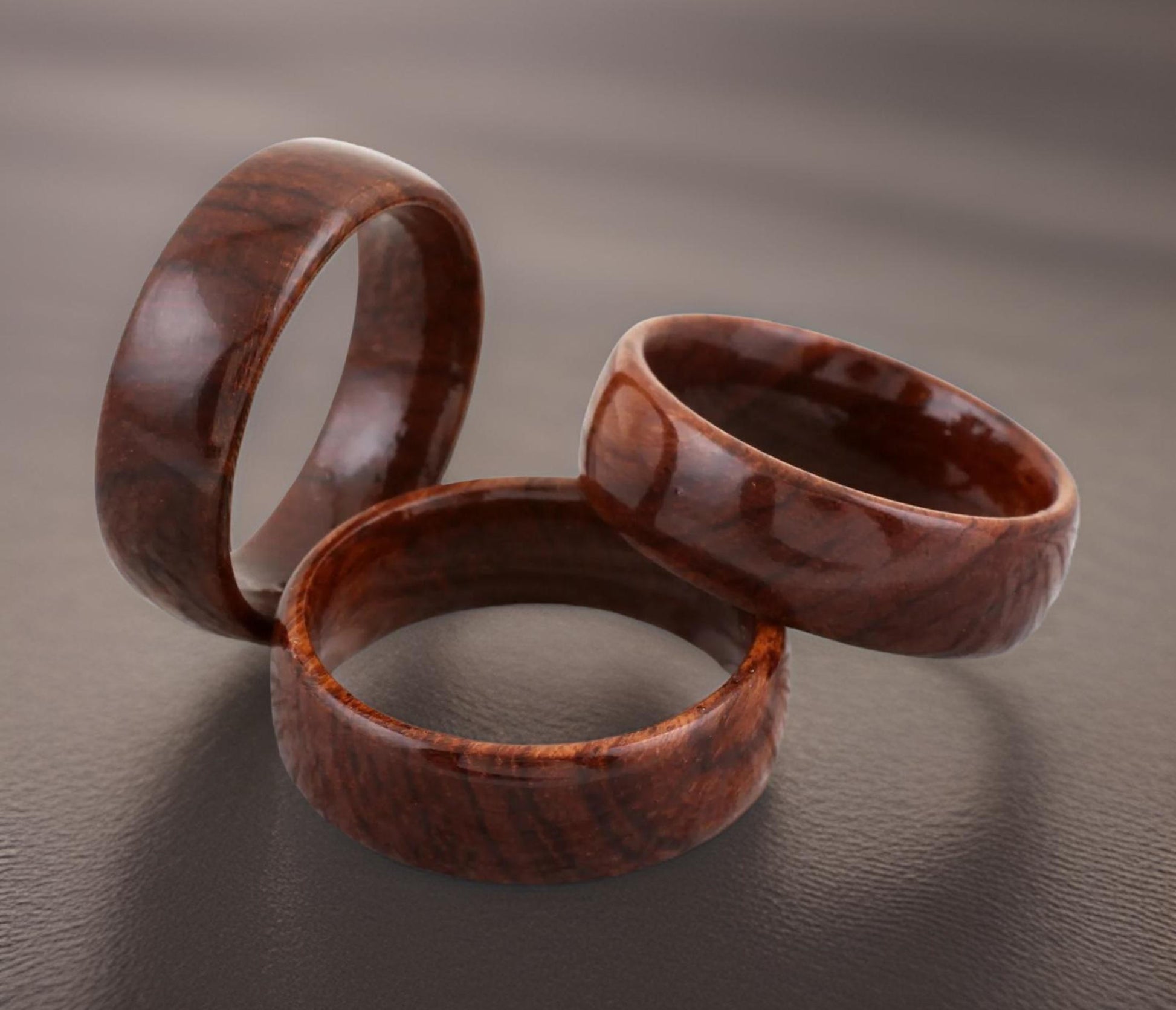 exotic Hawaiian wood ring