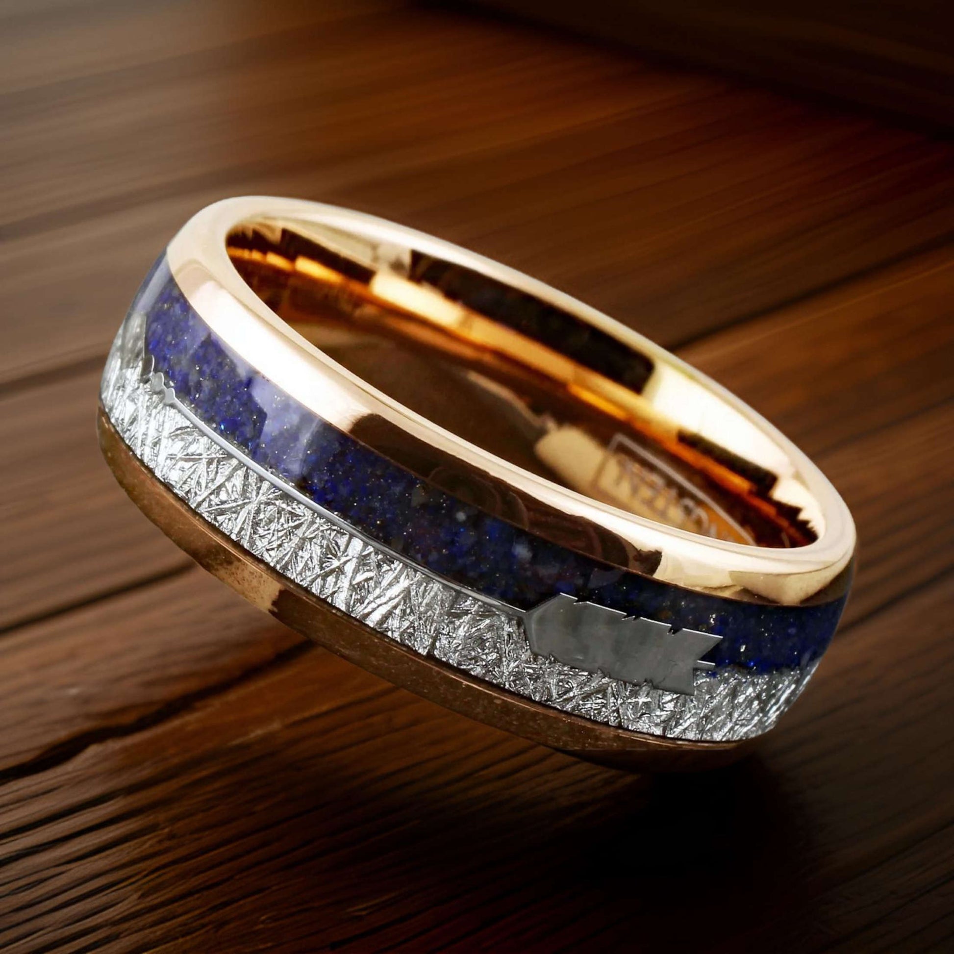 rose gold ring for men