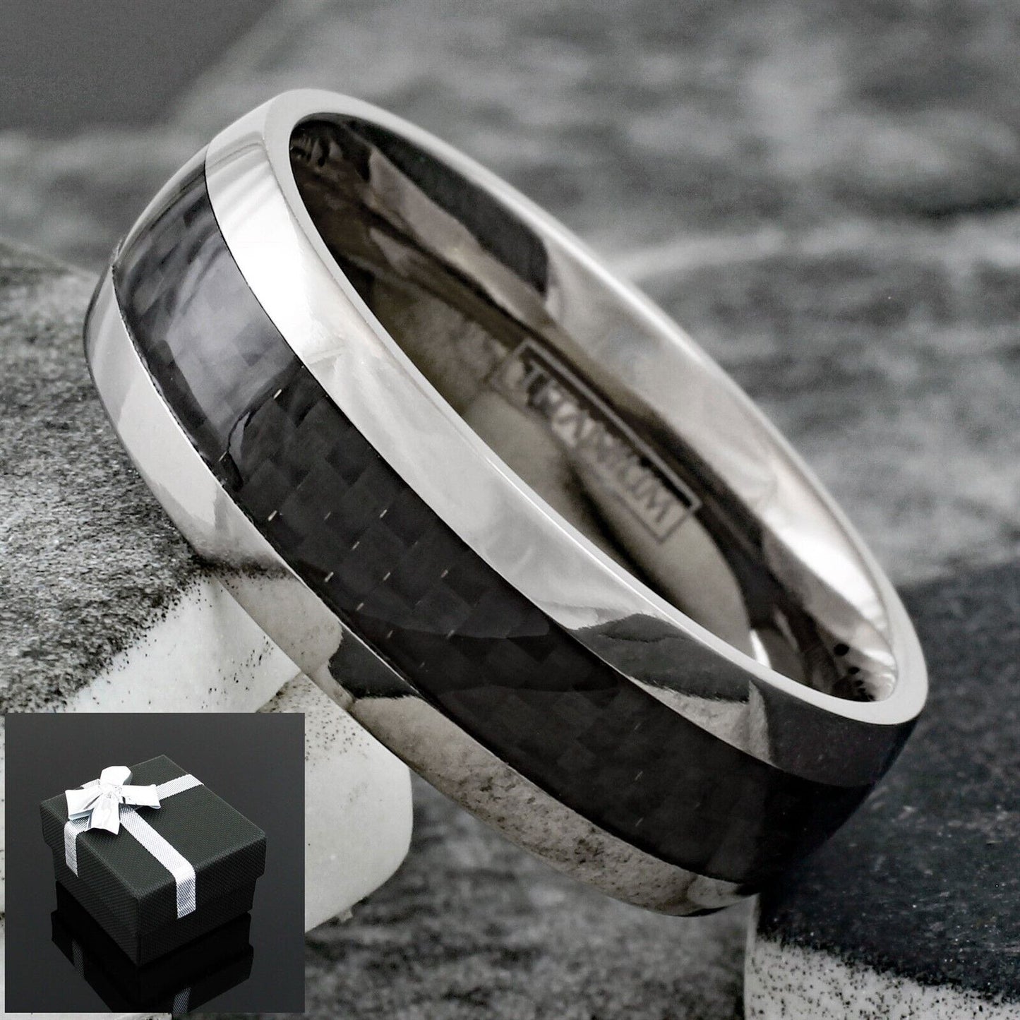 mens titanium ring