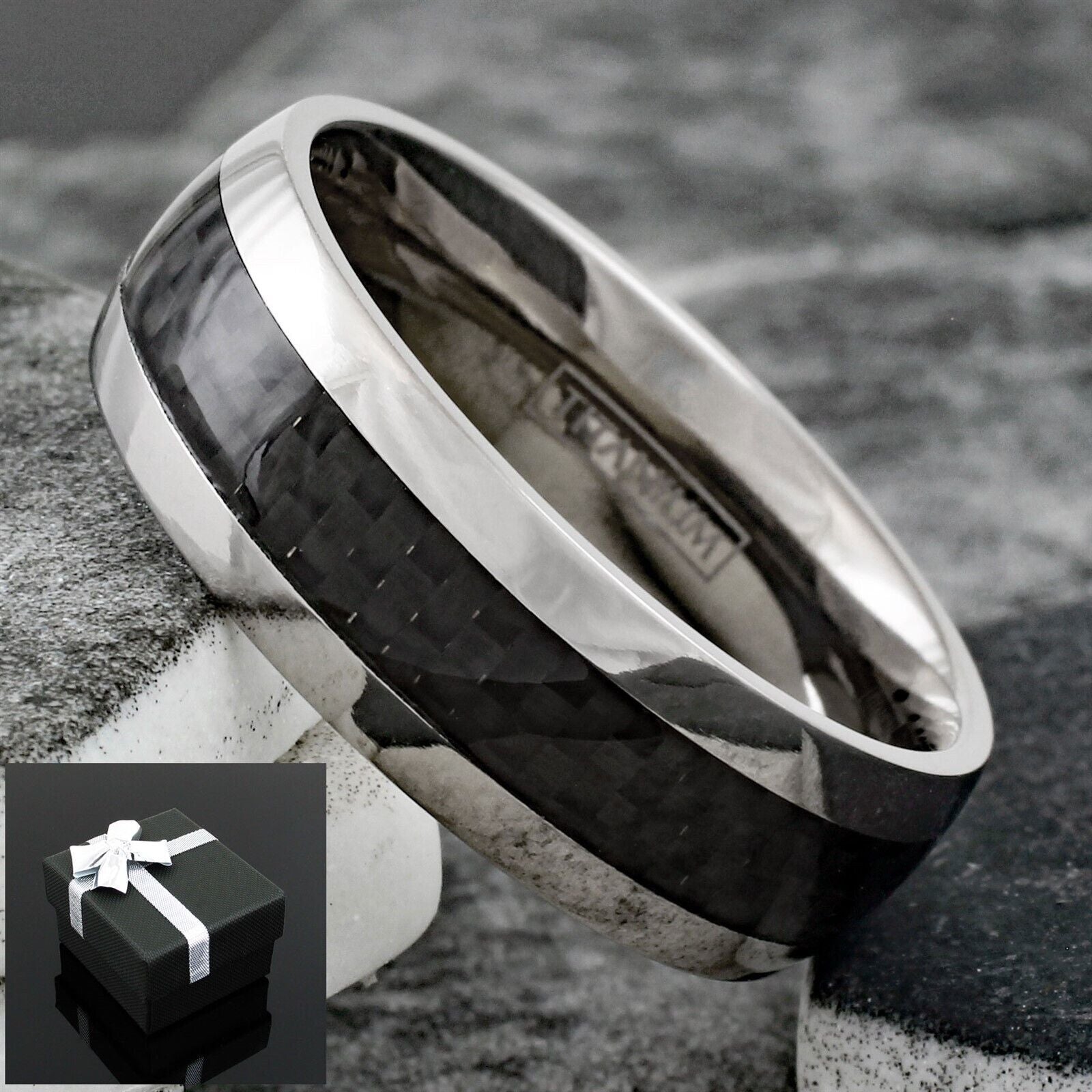 mens titanium ring