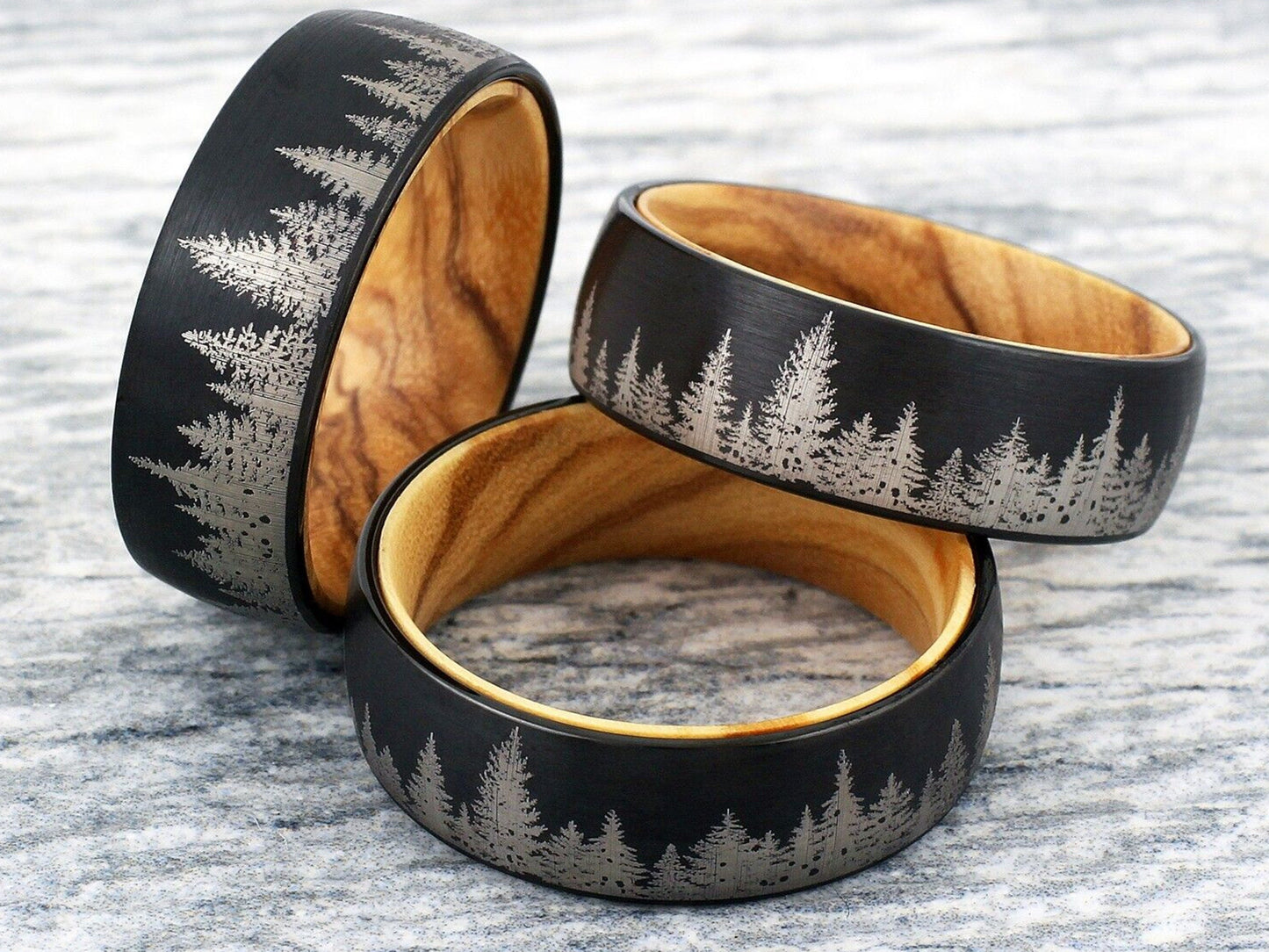 Whiskey White Oak Wood Ring