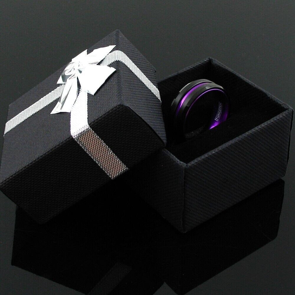 Thin Purple Line Ring, Survivor Appreciation Gift