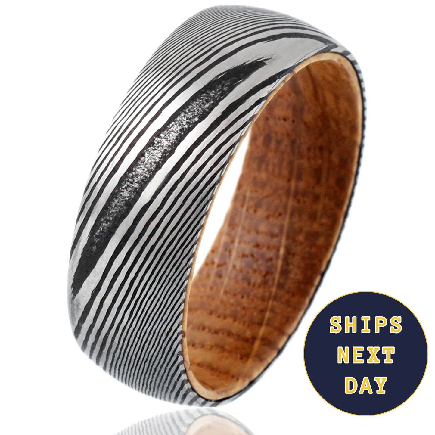 whiskey barrel wood rings