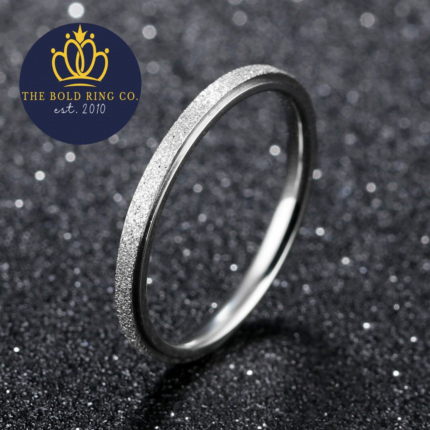 dainty silver ring