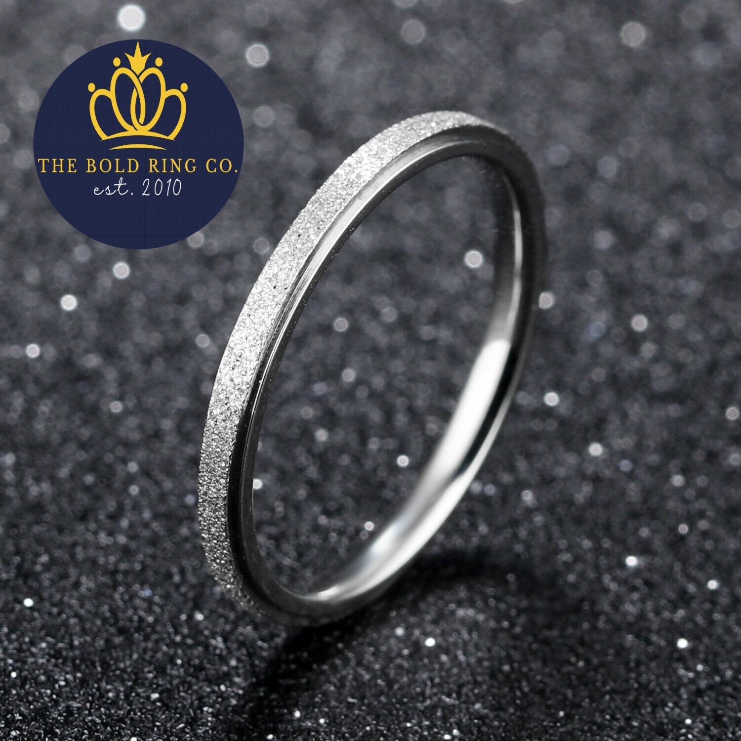 dainty silver ring