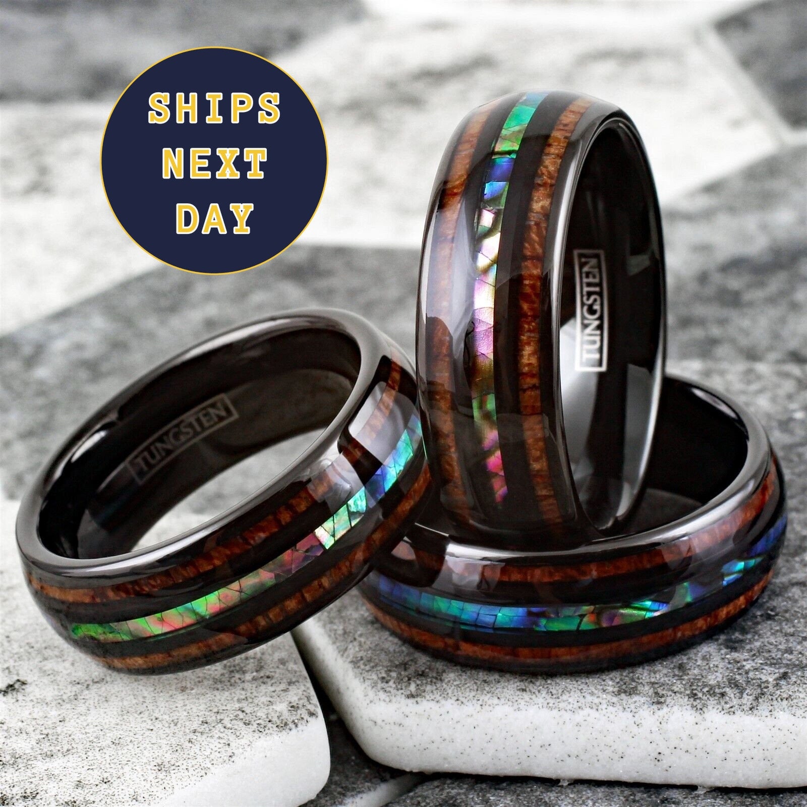 red abalone shell