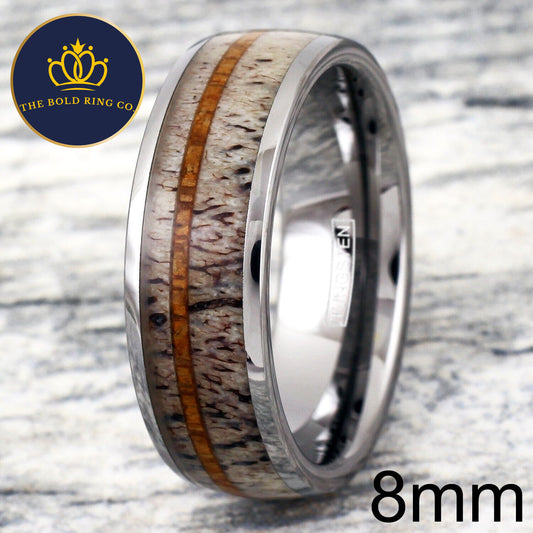 Genuine Deer Antler Rings The Bold Ring Company
