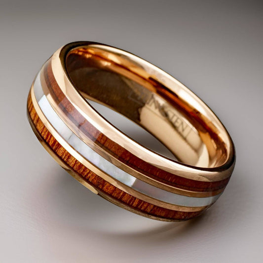 mother of pearl ring