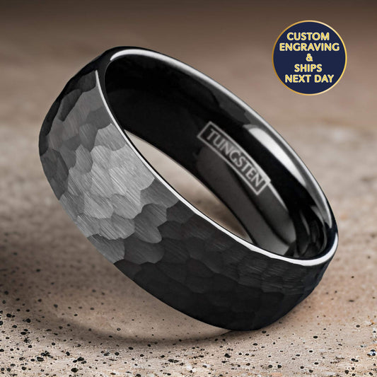 black bold ring