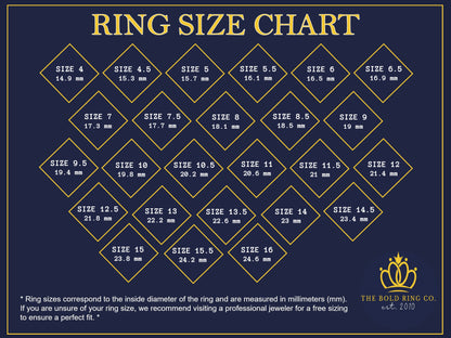 ring size chart 2023