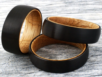 black wedding band