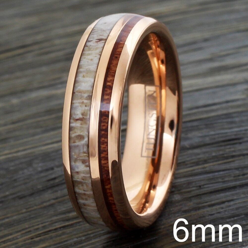 6mm rose gold ring
